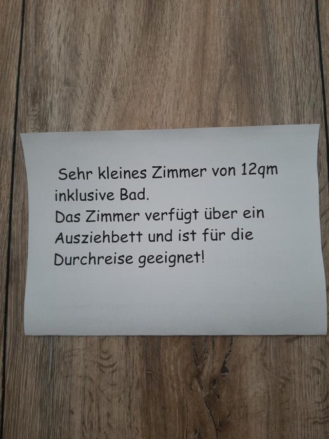 Fewo Zum Sonnenschein 심머라스 외부 사진